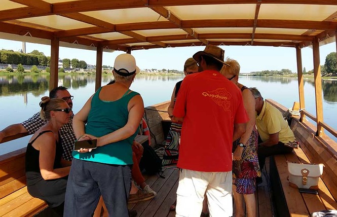 Mon voyage sur la Loire en bateau traditionnel 4 - Blois