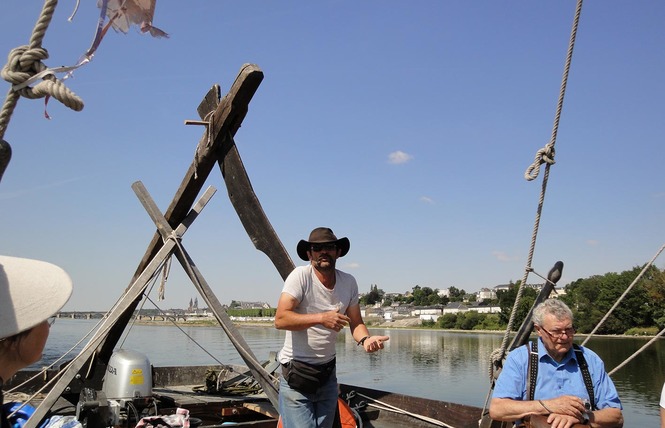 Mon voyage sur la Loire en bateau traditionnel 14 - Blois