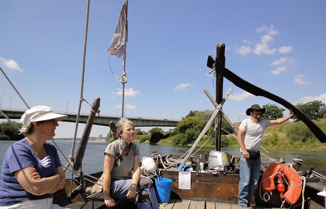 Mon voyage sur la Loire en bateau traditionnel 9 - Blois